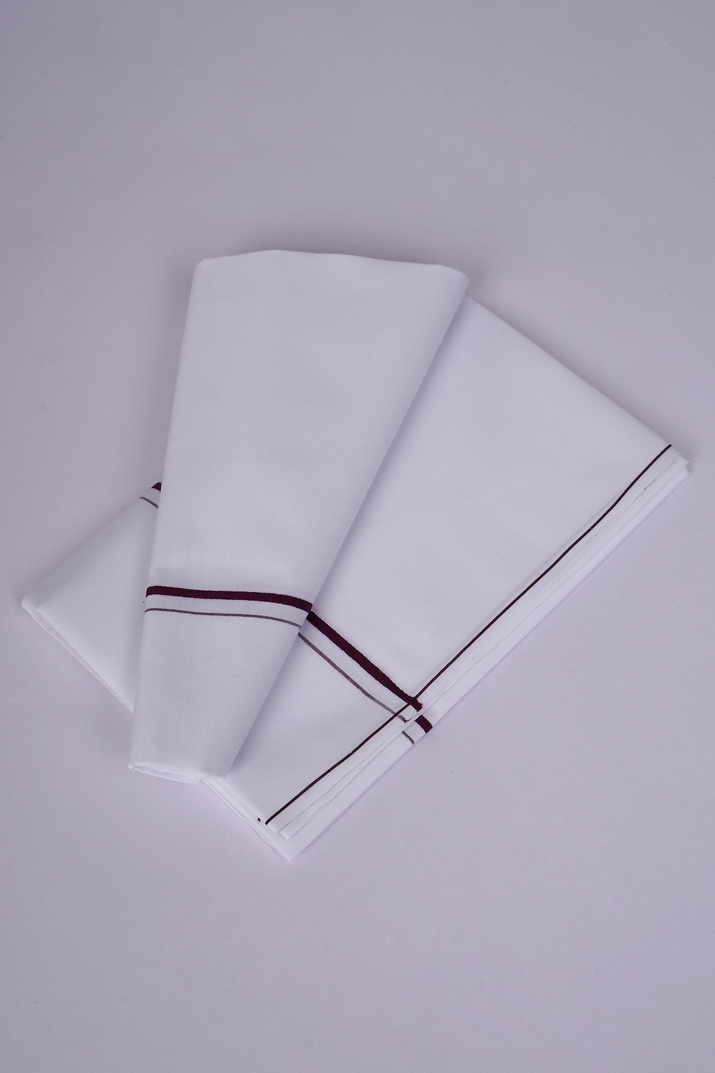 SS-STAIN FREE W/S DHOTI  2.00 MTR - Violet