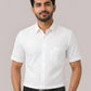 President Formal White Men Shirt