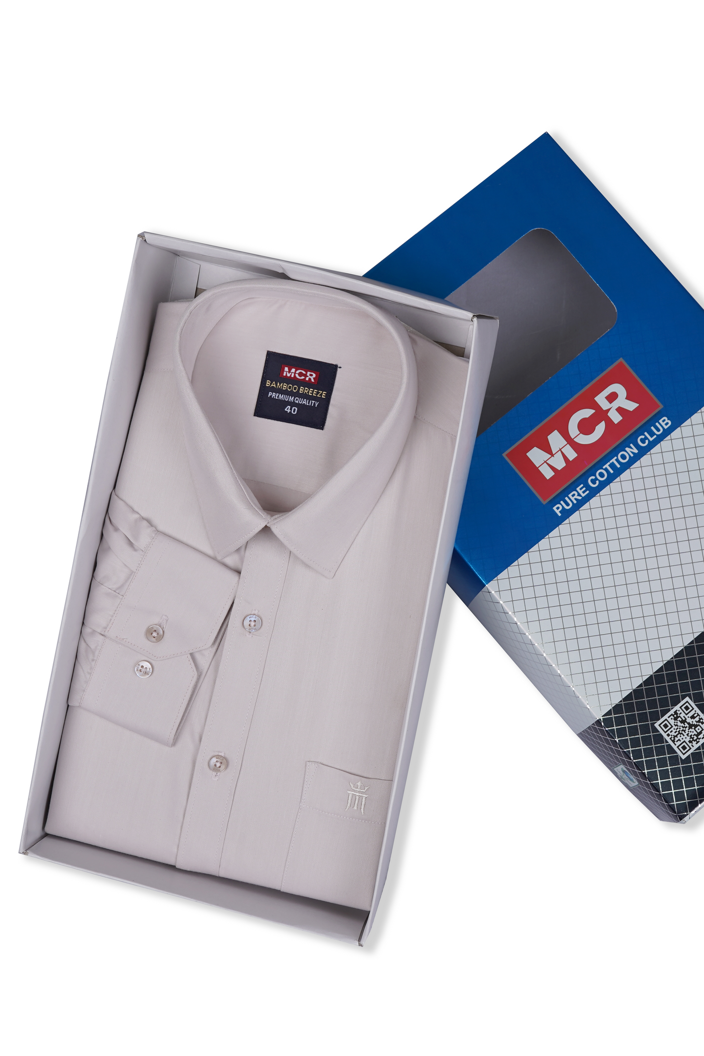 MCR BAMBOO BREEZE 94001 Full Sleeve Formal Color Shirt For Men