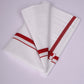 HS-17 STITCH W/S DHOTI  2.00 MTR - Red