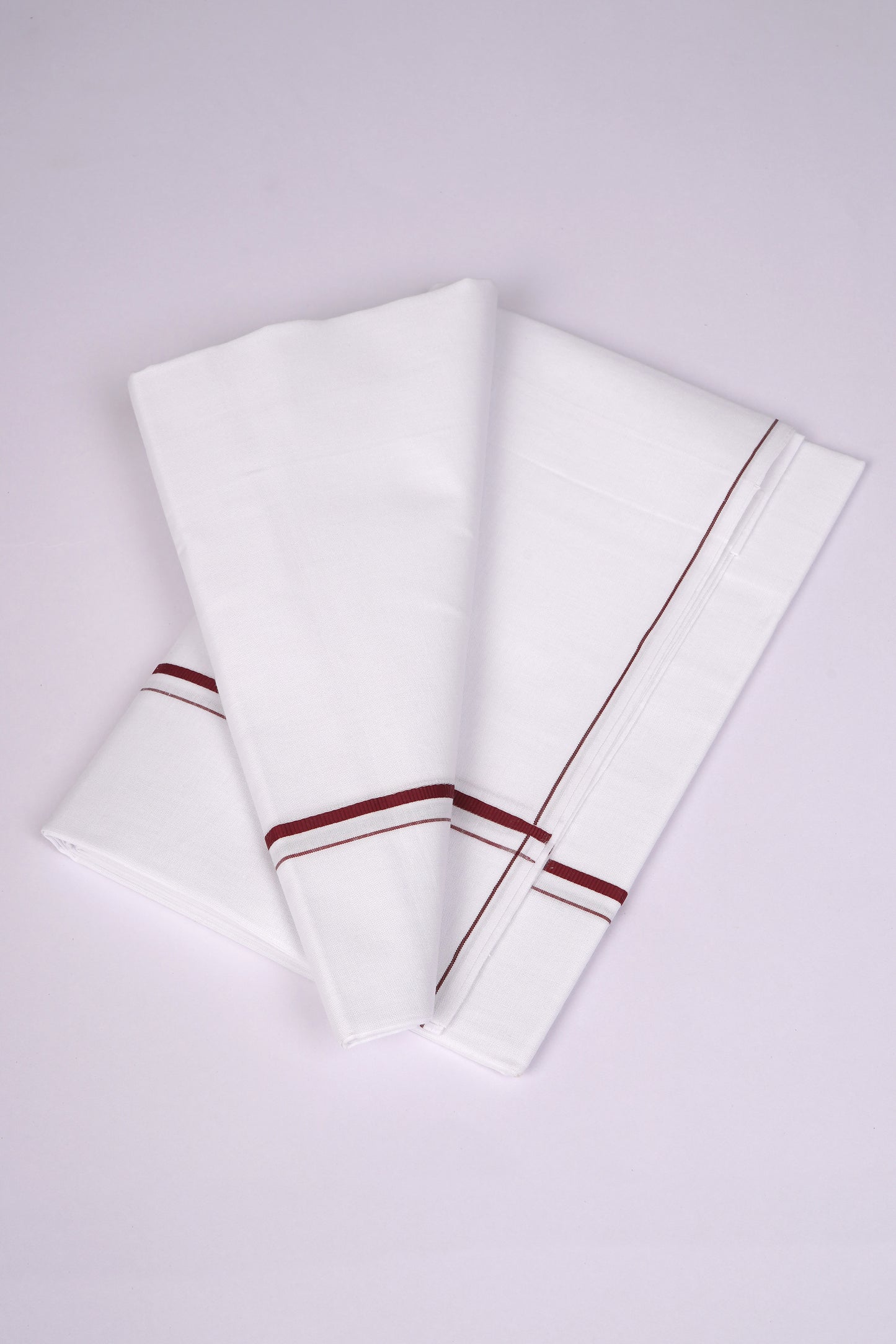 SS-23 W/S DHOTI  1.90 MTR - Maroon