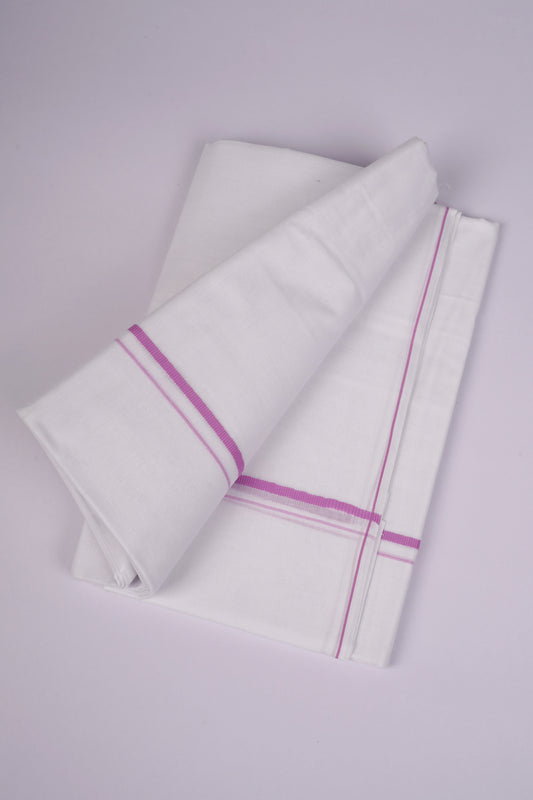 SD-10 W/D DHOTI  3.80 MTR-Pink