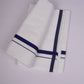HD-32 W/D DHOTI  3.70 MTR-NAVY Blue