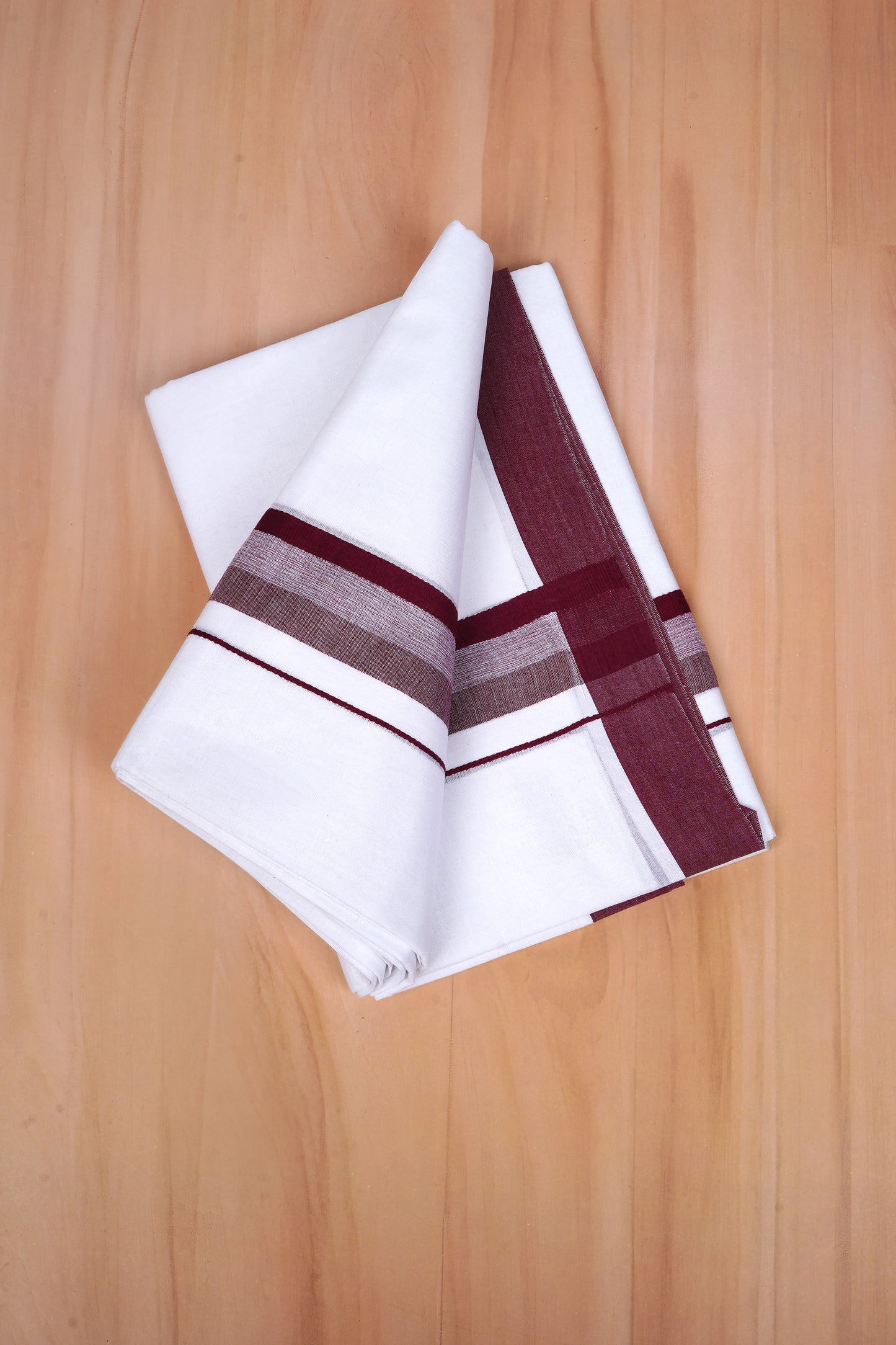FCD-602 W/D DHOTI 3.80 MTR - Maroon
