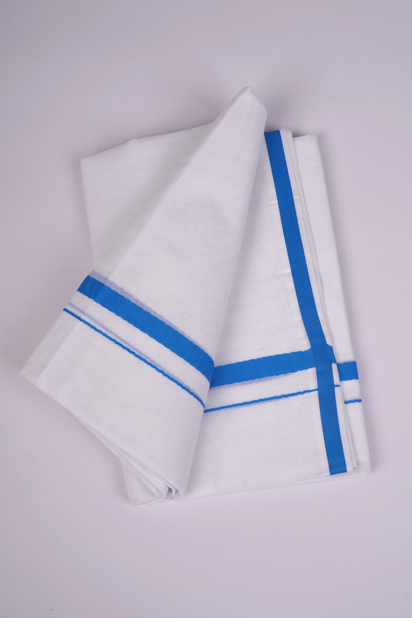 HD-24 W/D DHOTI  3.80 MTR-Blue