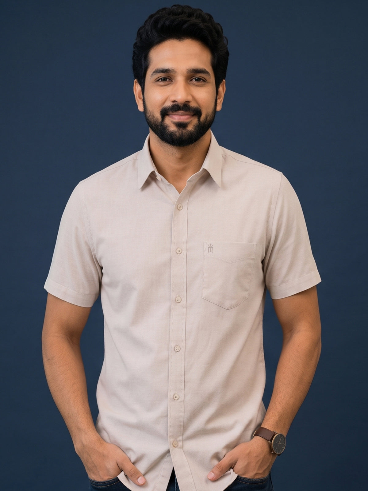 Bamboo Breeze Formal Color Shirt For Men - 94001