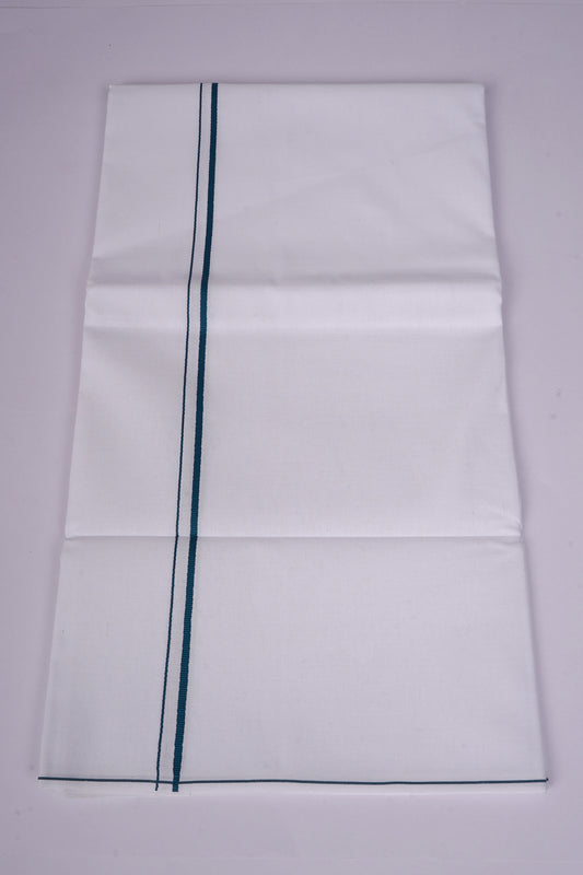SS-25 W/S DHOTI  2.00 MTR - Ajantha Blue