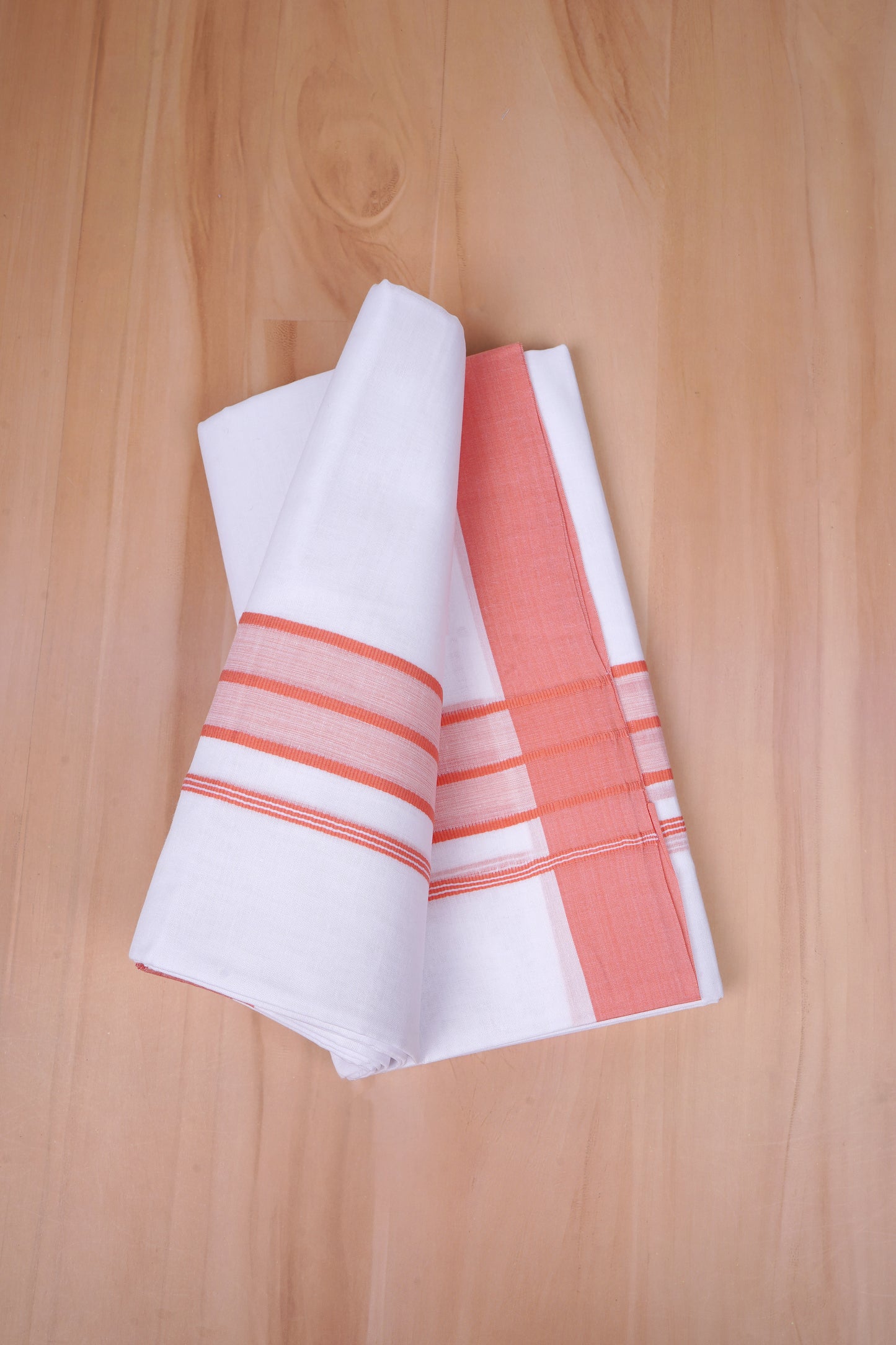 FCD-393 W/D DHOTI 3.80 MTR- Orange 3