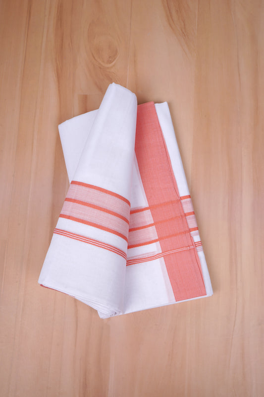 FCD-393 W/D DHOTI 3.80 MTR- Orange 3