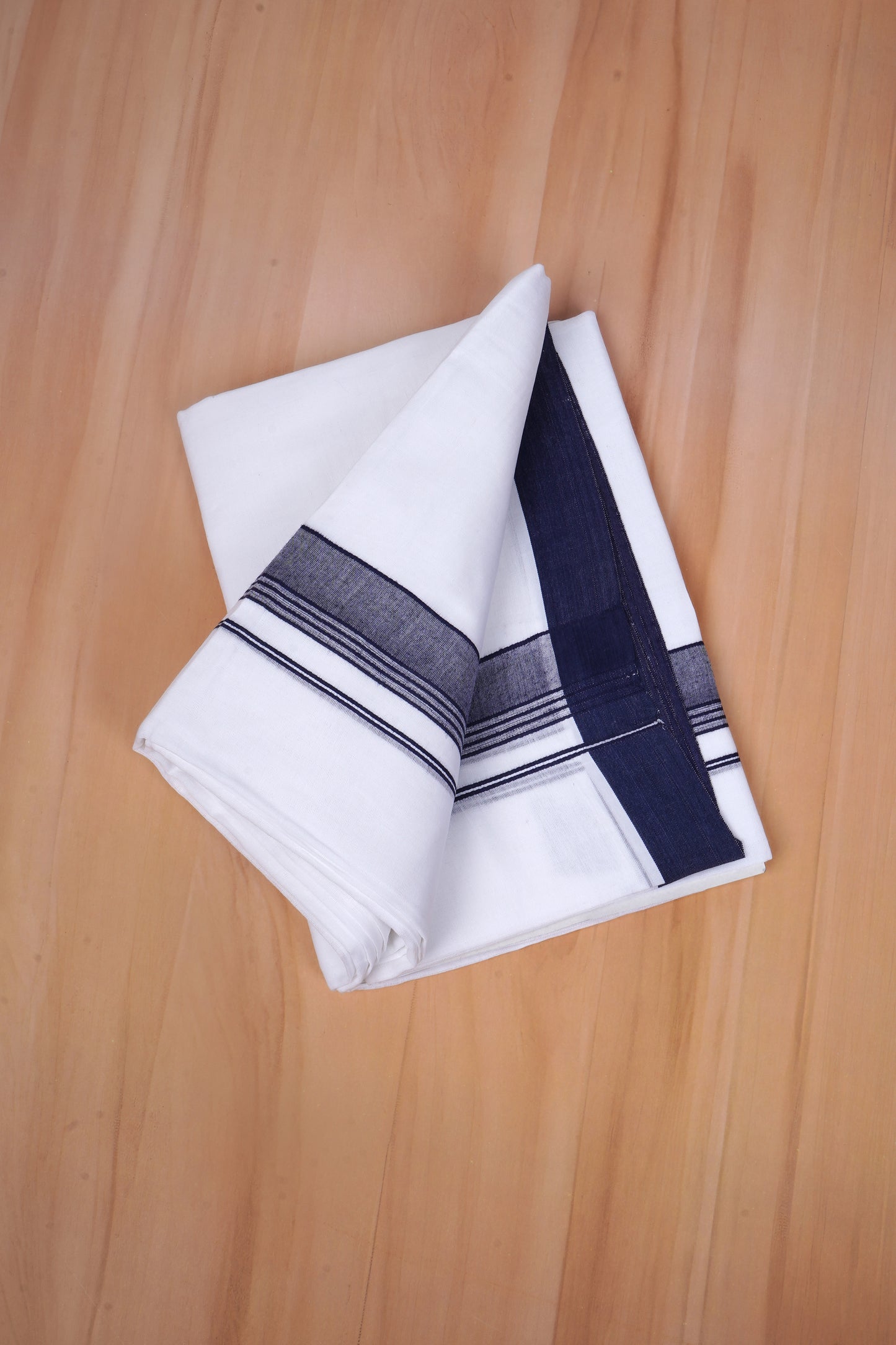 FCD-580 W/D DHOTI 3.80 MTR - Dark Blue