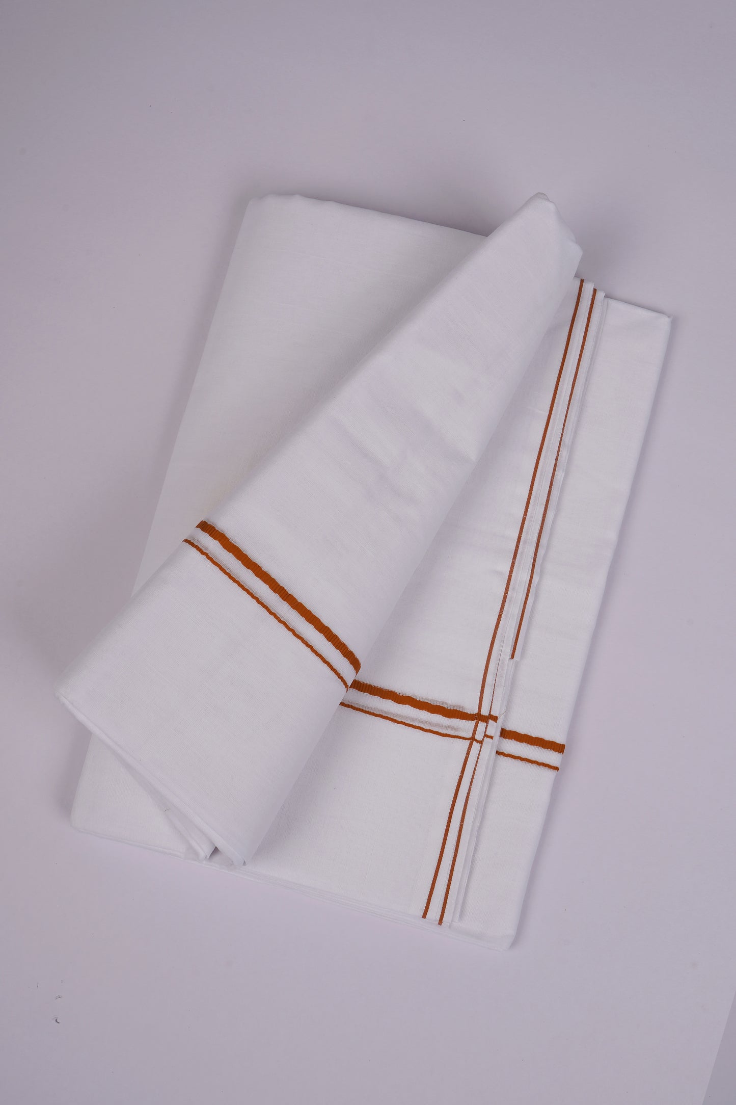 SD-17 W/D DHOTI  4.00 MTR-Brown