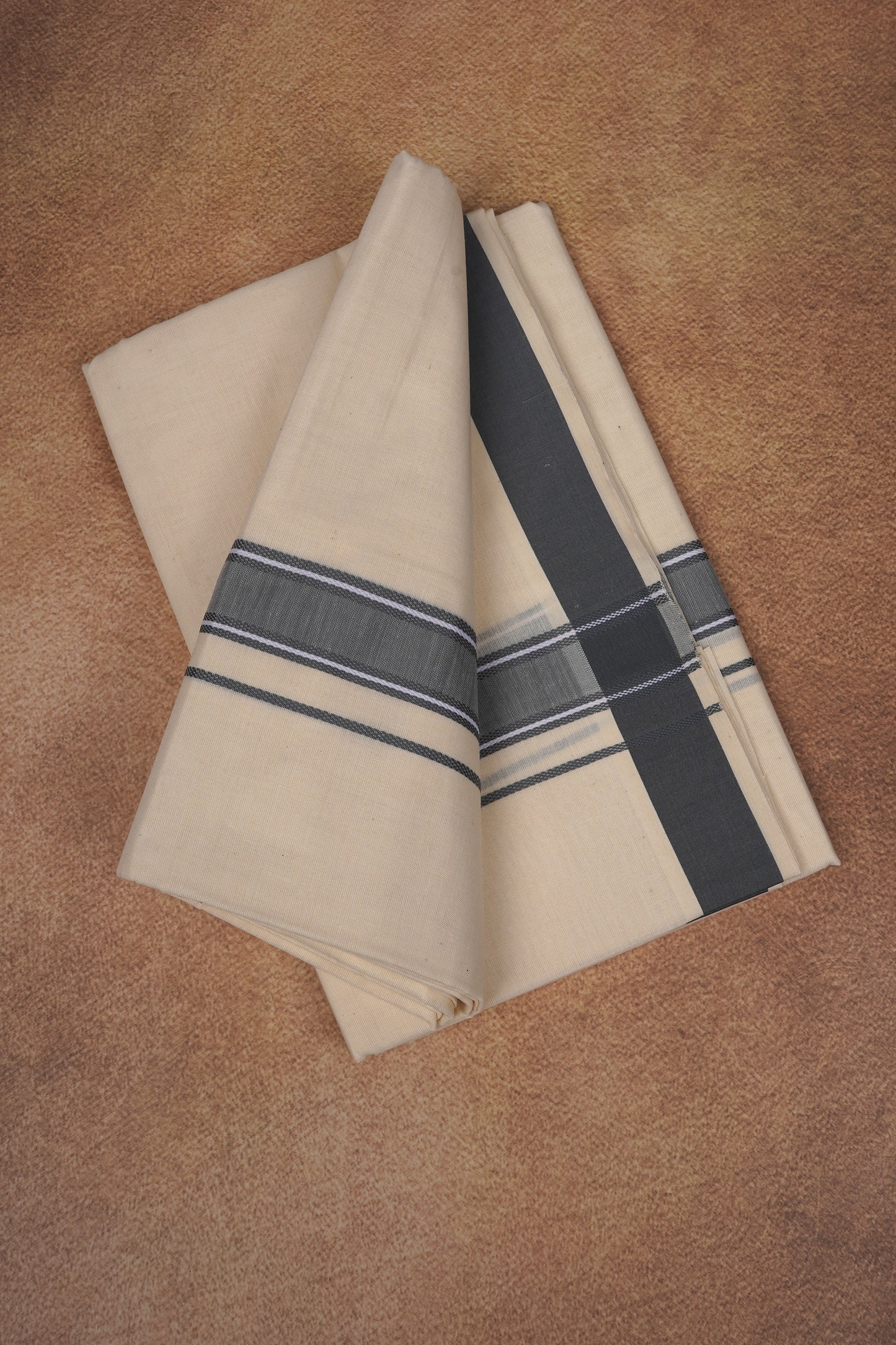 FD-116C C/D DHOTI  3.80 MTR-Light gray