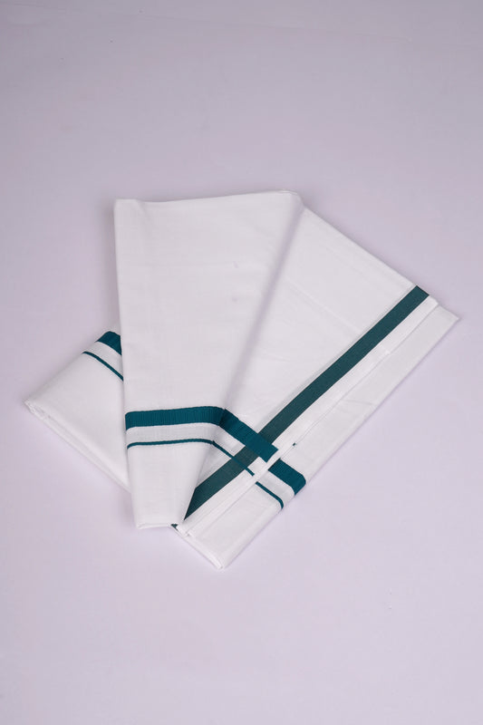 HS-15 W/S DHOTI  1.90 MTR - Dark green