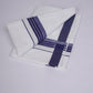 FS-129 W/S DHOTI  1.90 MTR -  Navy Blue