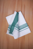 FCD-581 W/D DHOTI 3.80 MTR - Light Green