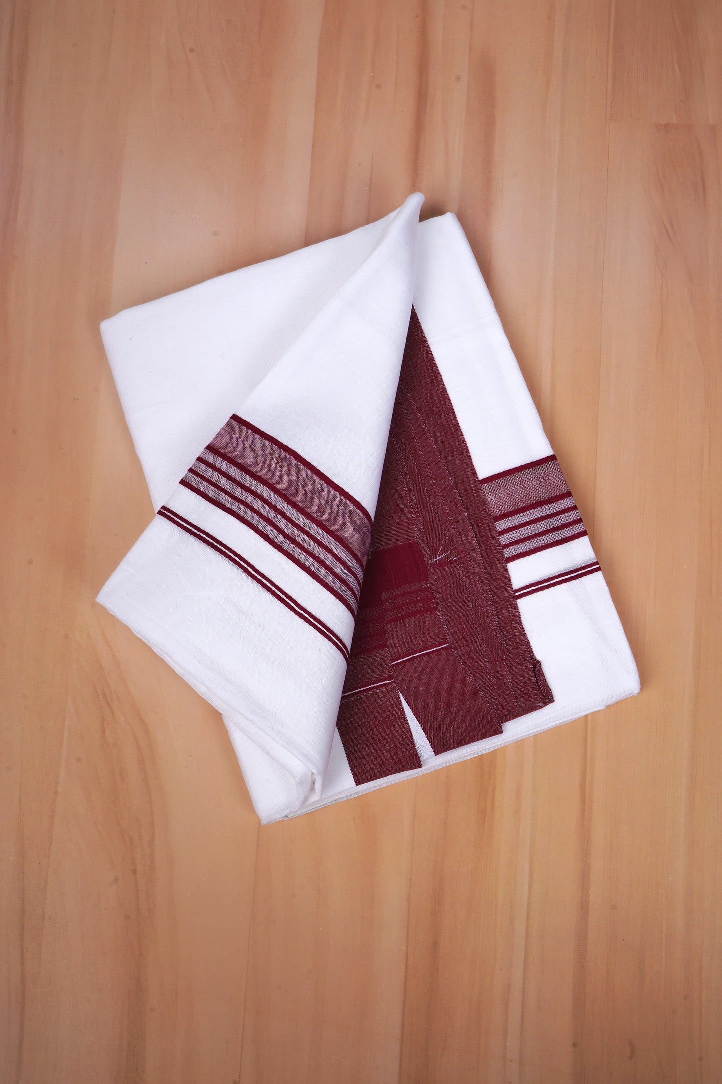 FCD-580 W/D DHOTI 3.80 MTR - Maroon