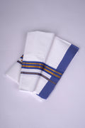 FS-100 W/S DHOTI  2.00 MTR - Blue