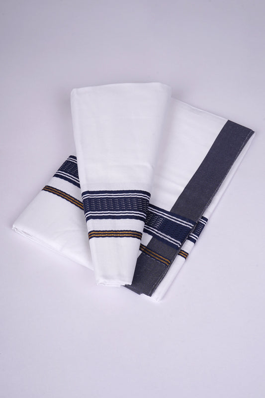 FS-84 W/S DHOTI 2.00 MTR - Blue