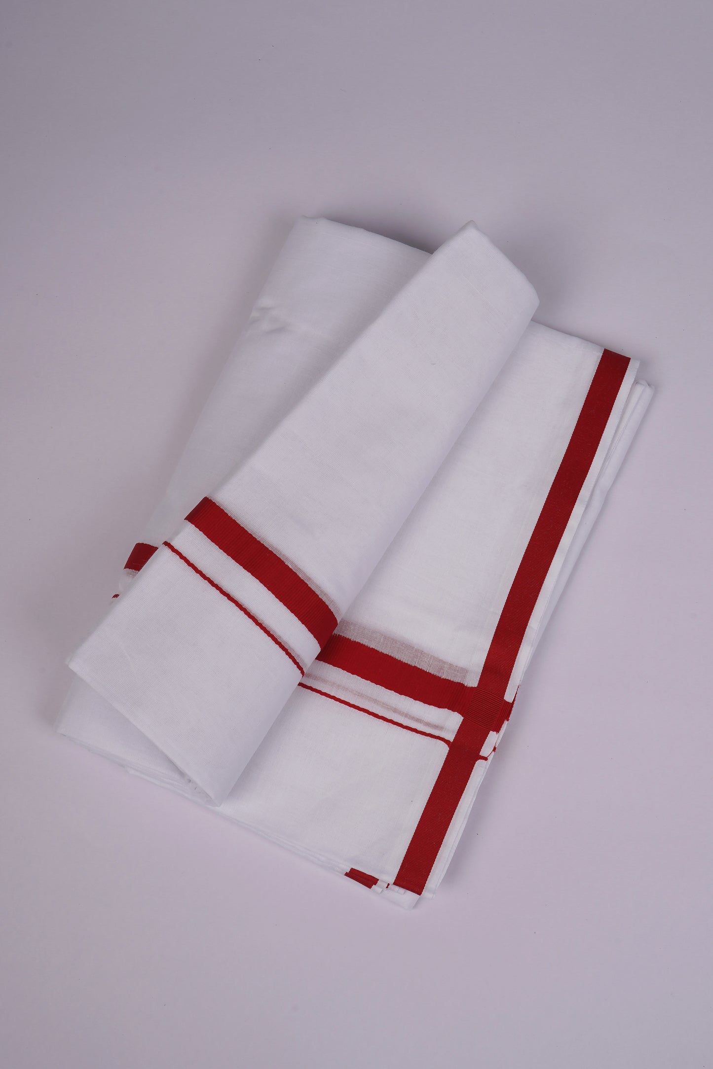 HD-24 W/D DHOTI  3.80 MTR-Red