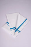 HS-15 W/S DHOTI  1.90 MTR - Ajantha Blue