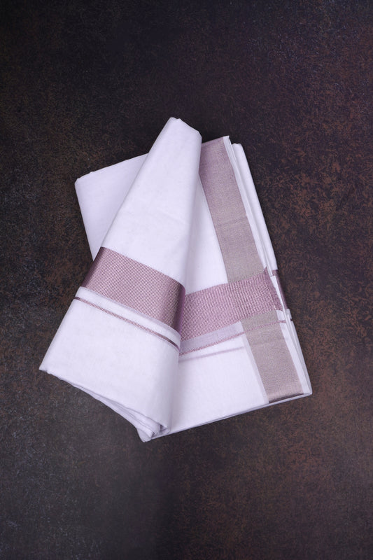 1.5 DIVINE ROSE W/D DHOTI 3.80 MTR- Rose