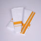 FS-126 W/S DHOTI  1.90 MTR - Yellow