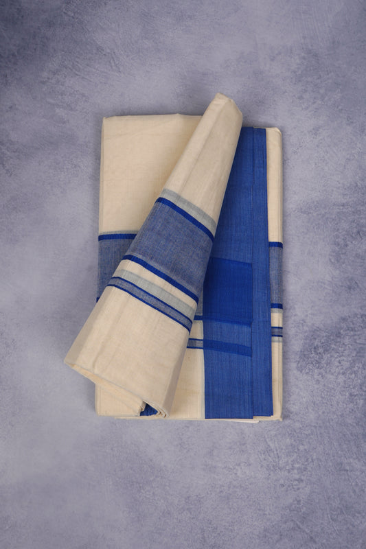 FCD-86C C/D DHOTI  4.00 MTR-Ink Blue