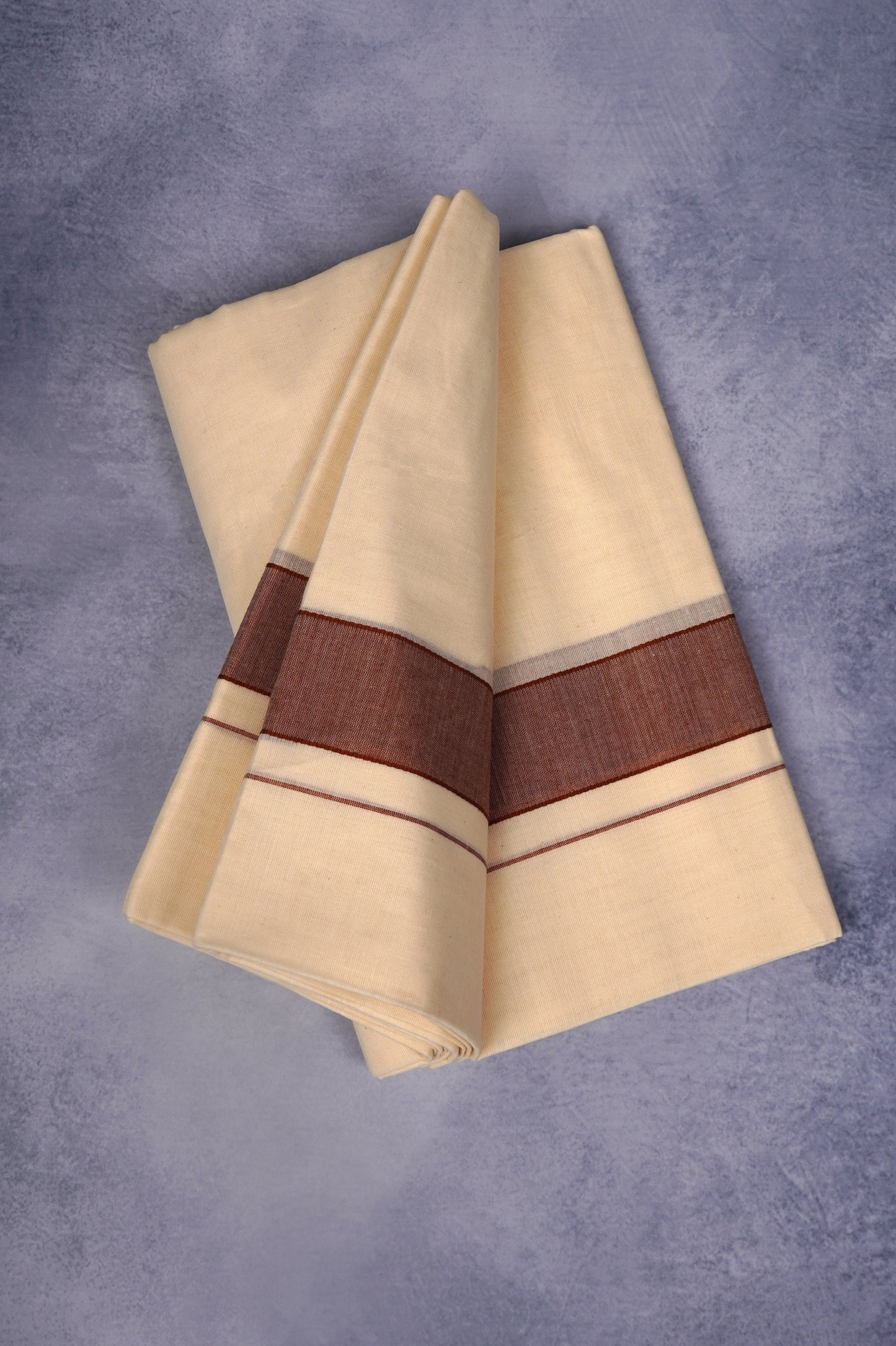 FCD-39C C/D DHOTI  4.00 MTR-Dark Brown
