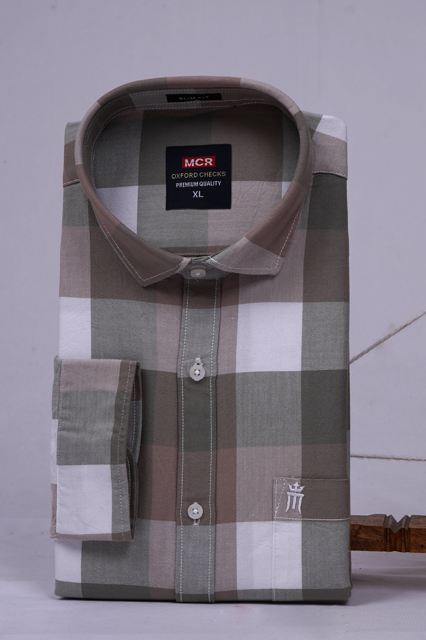 MCR OXFORD 89006 Full Sleeve Formal Color Shirt For Men