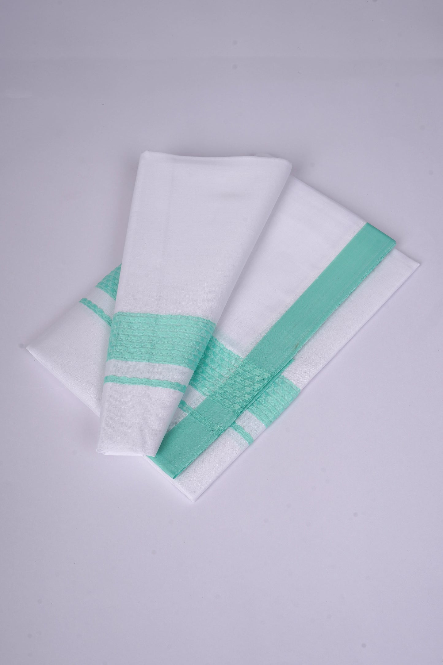 FS-136 W/S DHOTI  2.00 MTR - Light Green