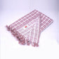 COLOUR BIGCHECK COTTON - CBT-23 BATH TOWEL - 30X60 - LIGHT PINK