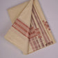RGD-21C CREAM DOUBLE DHOTI  4.00 MTR