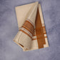 FCD-74C C/D DHOTI  4.00 MTR-Light brown