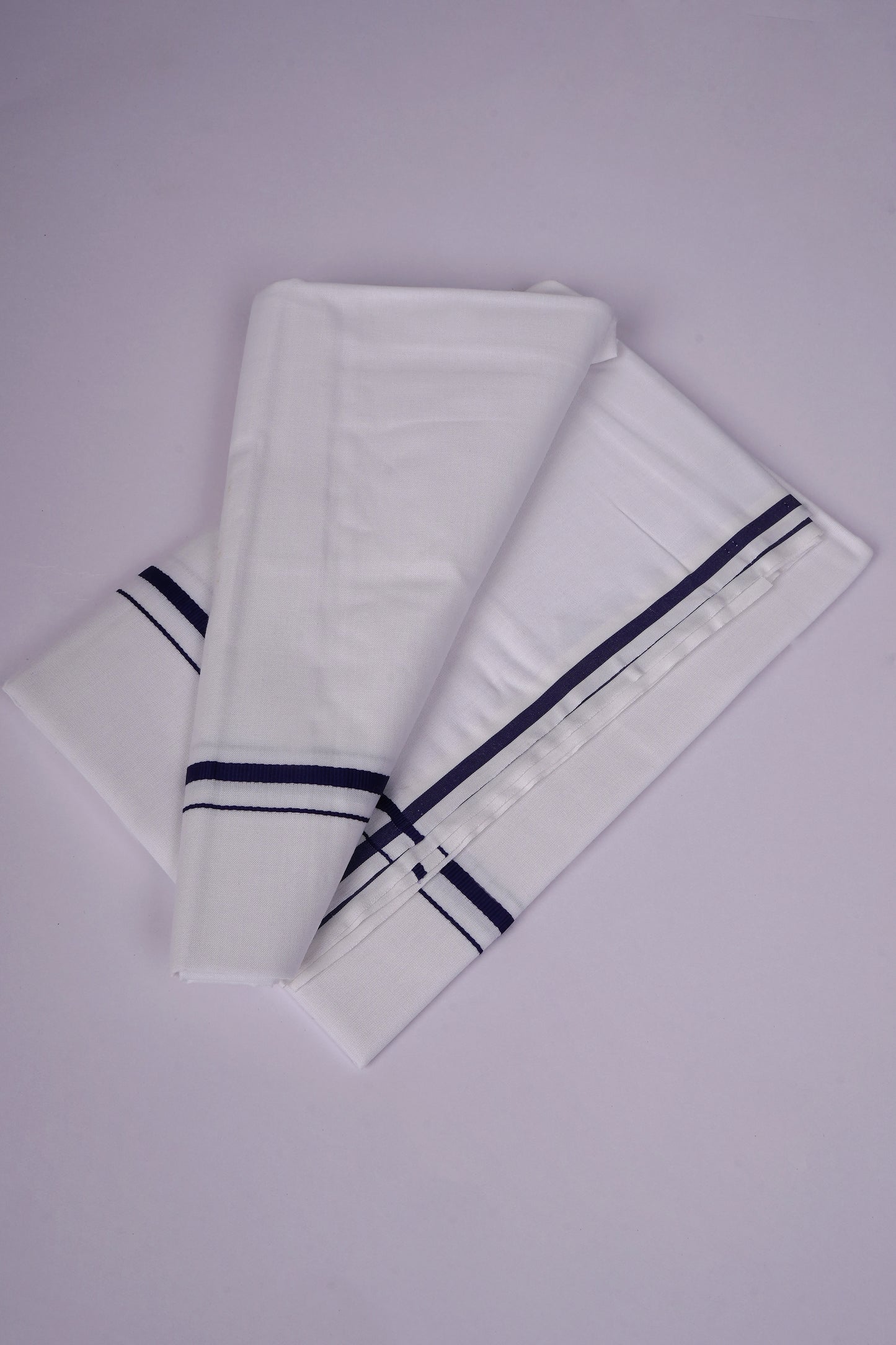 QS-04 W/S DHOTI  2.00 MTR - Dark Blue