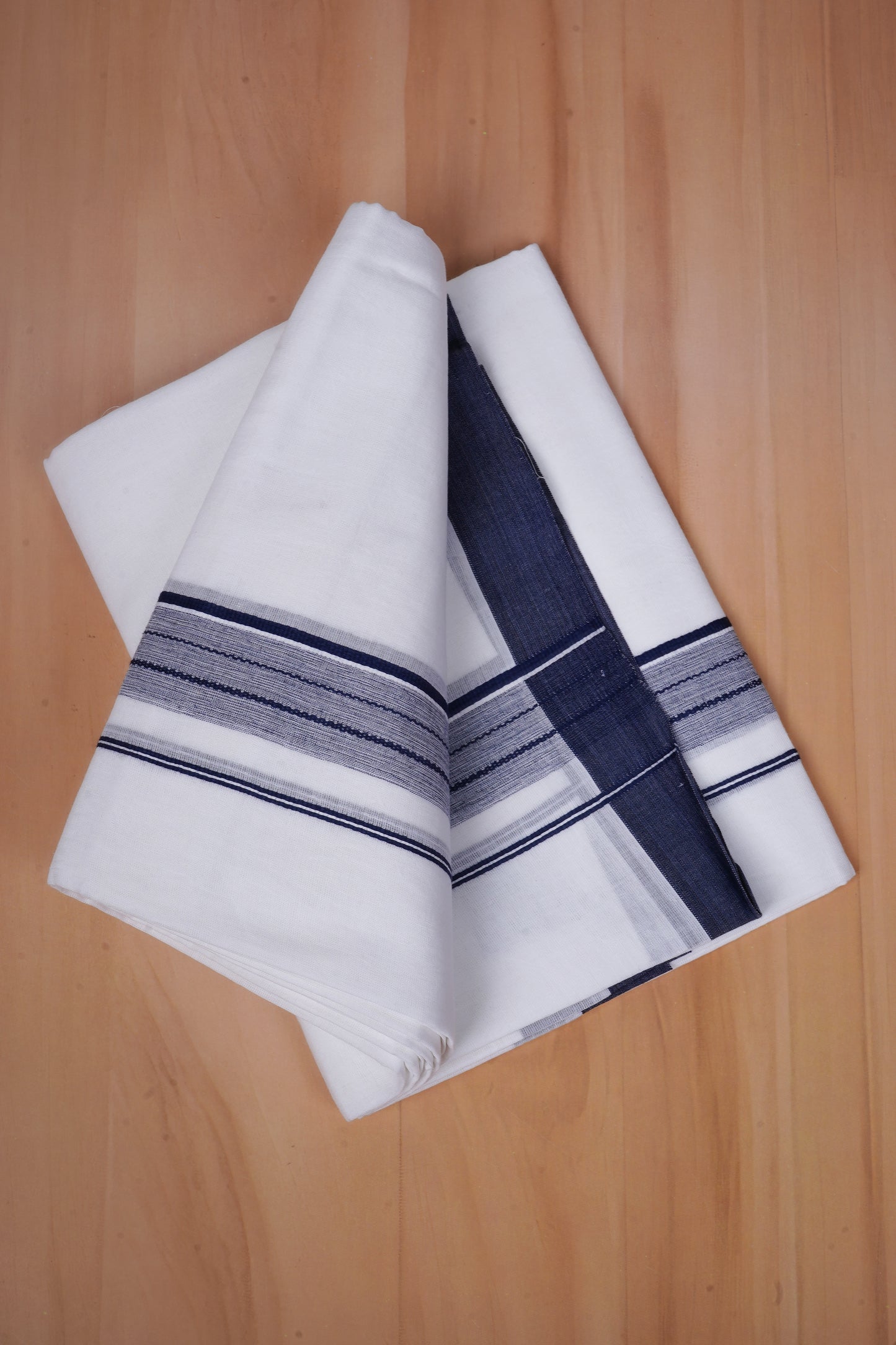 FCD-585 W/D DHOTI 3.80 MTR - Navy Blue