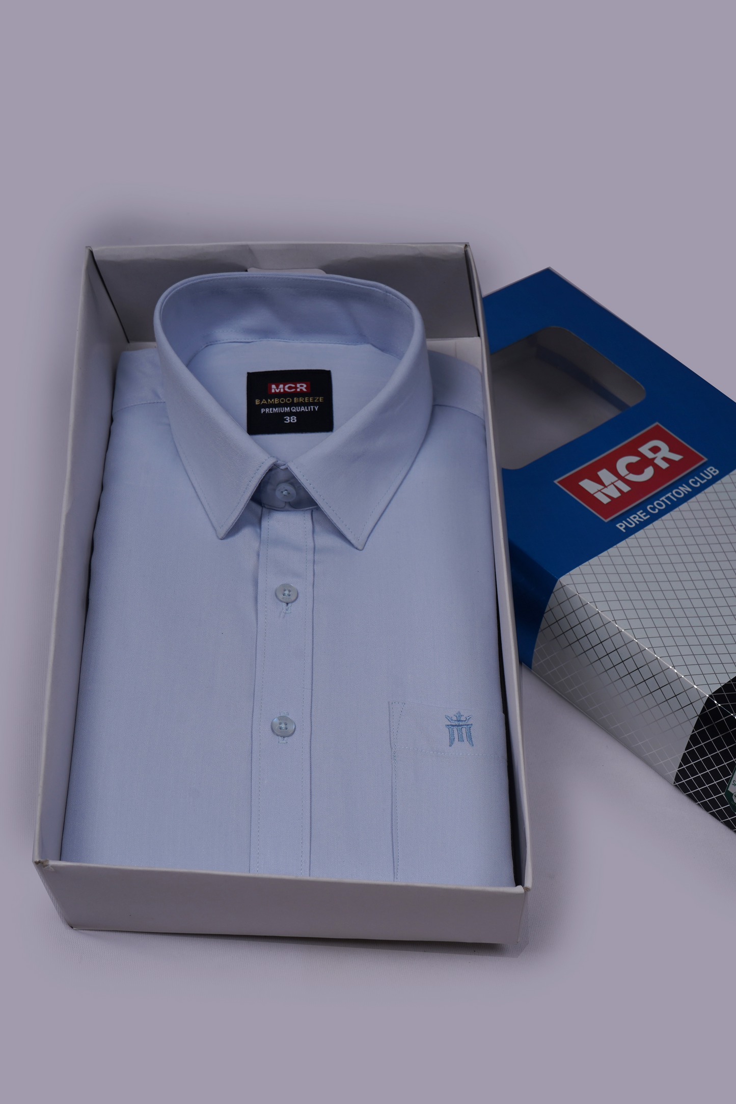 MCR BAMBOO BREEZE 94005 Half Sleeve Formal Color Shirt For Men