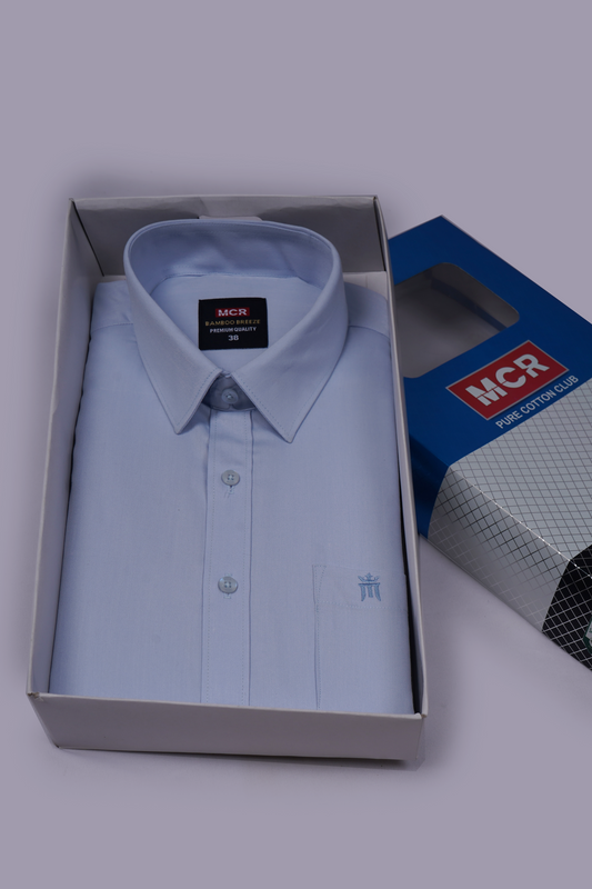 MCR BAMBOO BREEZE 94005 Half Sleeve Formal Color Shirt For Men