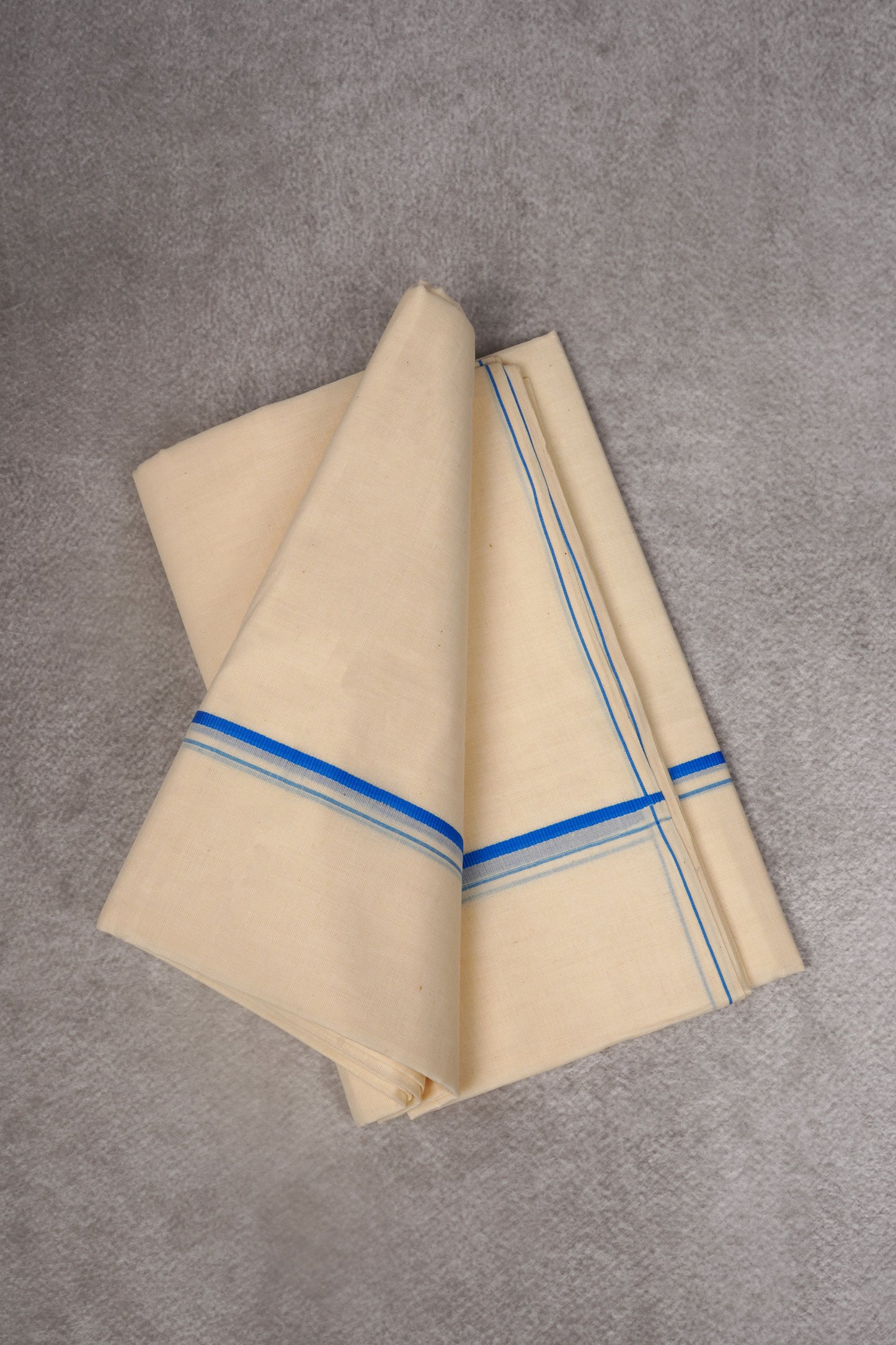 SD-07C C/D DHOTI  3.80 MTR-Blue