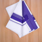 FCD-600 W/D DHOTI 3.80 MTR - Blue