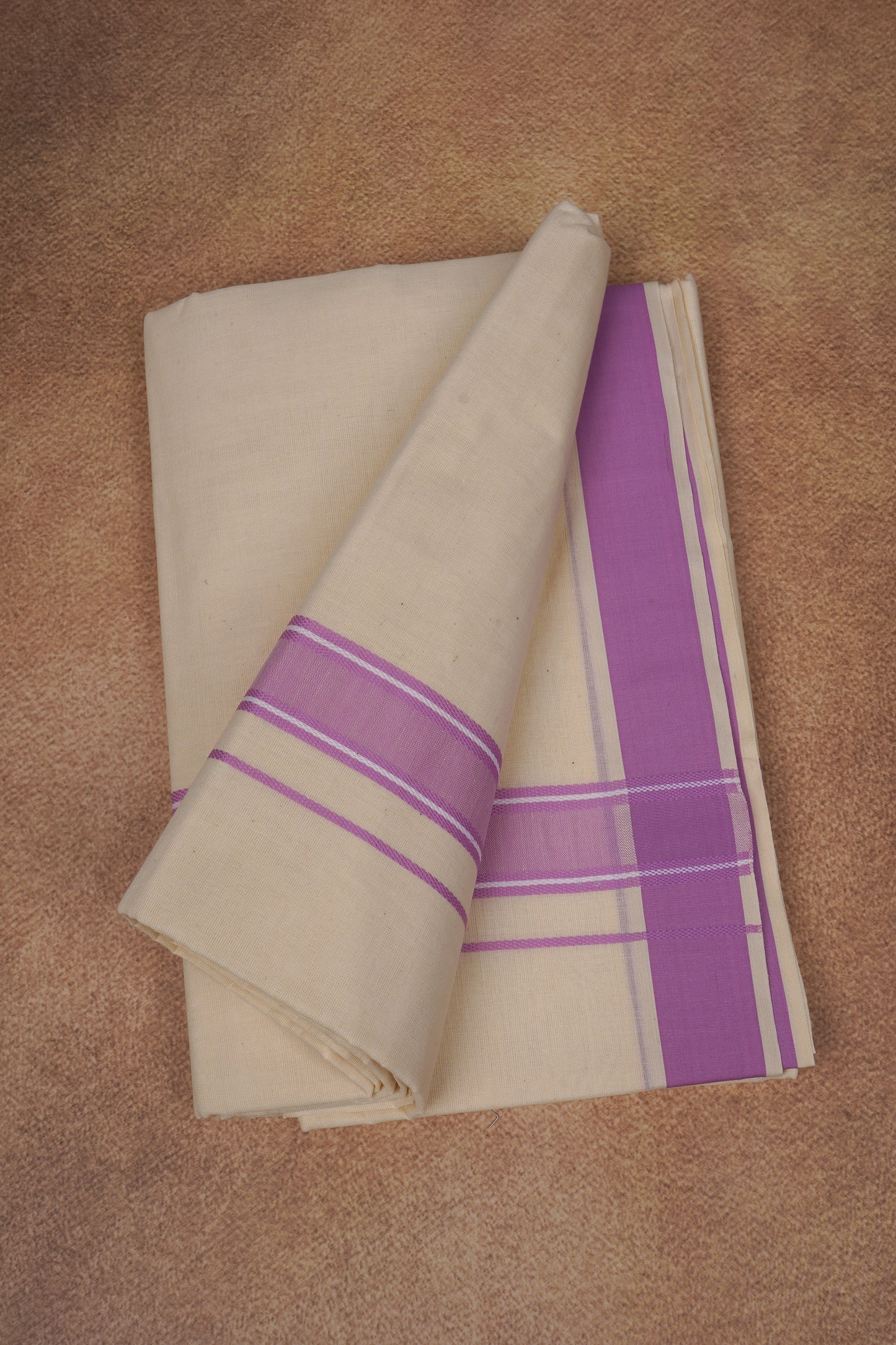 FD-116C C/D DHOTI  3.80 MTR-Dark Pink