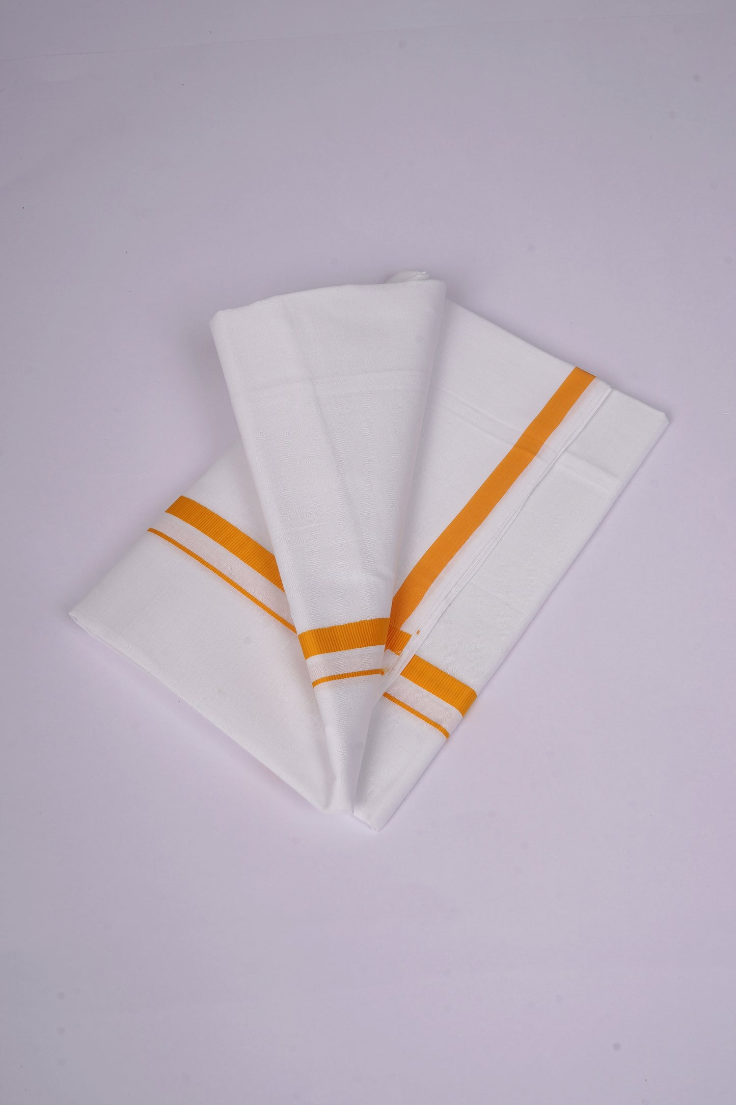 HS-17 STITCH W/S DHOTI  2.00 MTR - Yellow
