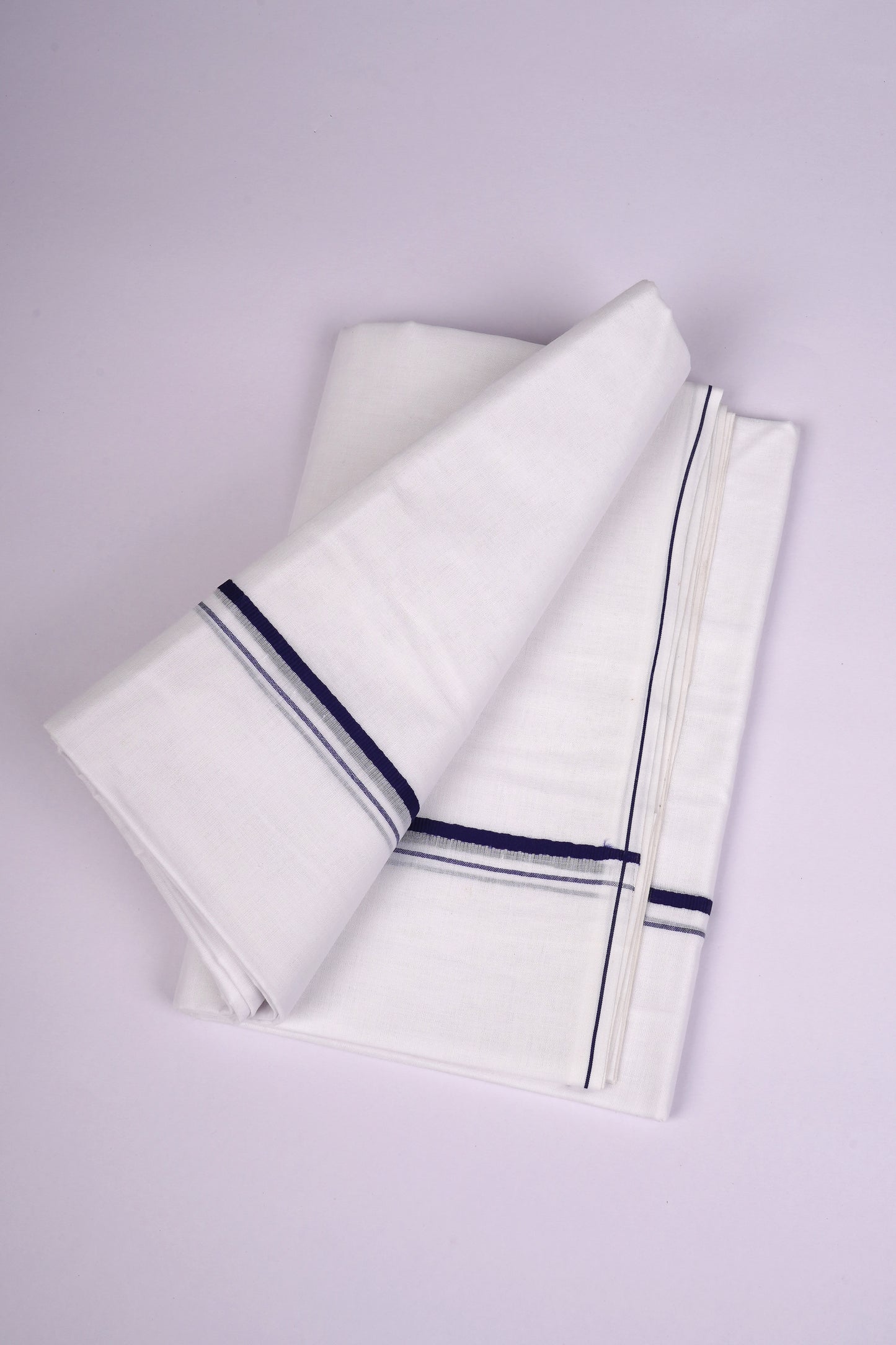 SD-03 W/D DHOTI  3.80 MTR-Dark Blue