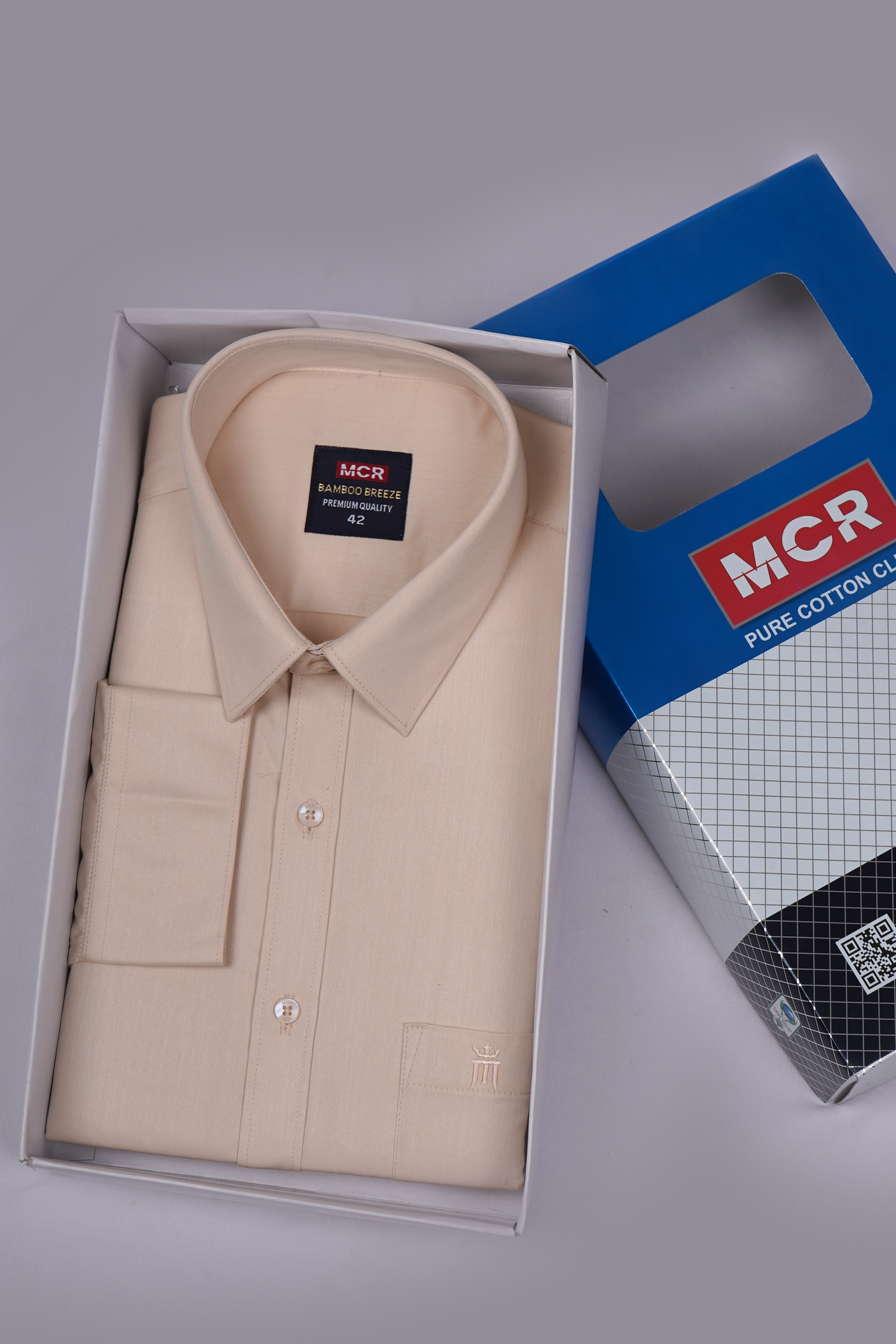 MCR BAMBOO BREEZE 94004 Full Sleeve Formal Color Shirt For Men