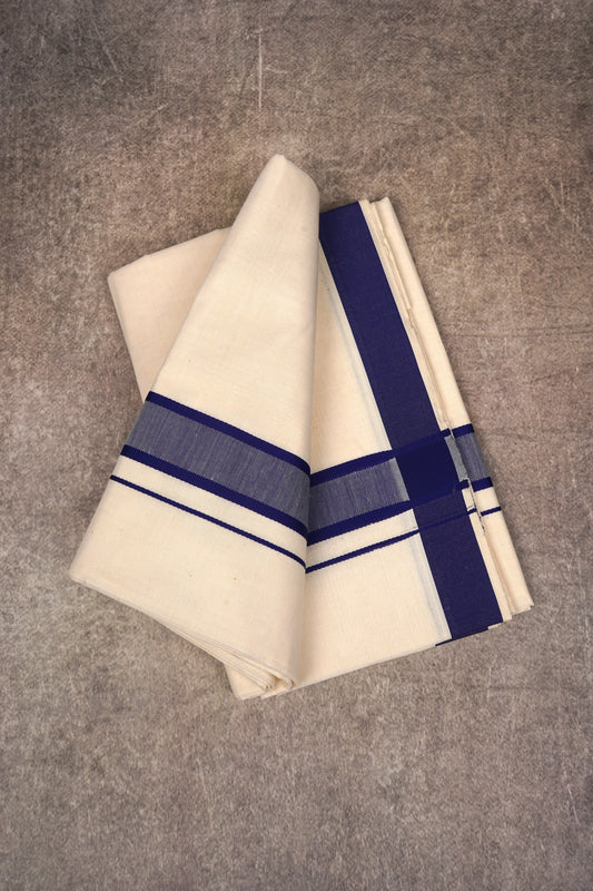 FD-91C C/D DHOTI  3.80 MTR-Dark Blue