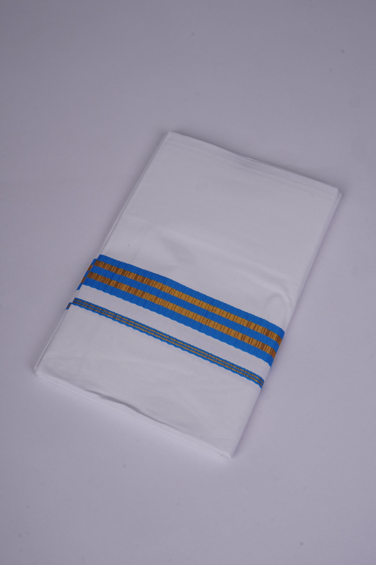 FS-100 W/S DHOTI  2.00 MTR - Blue
