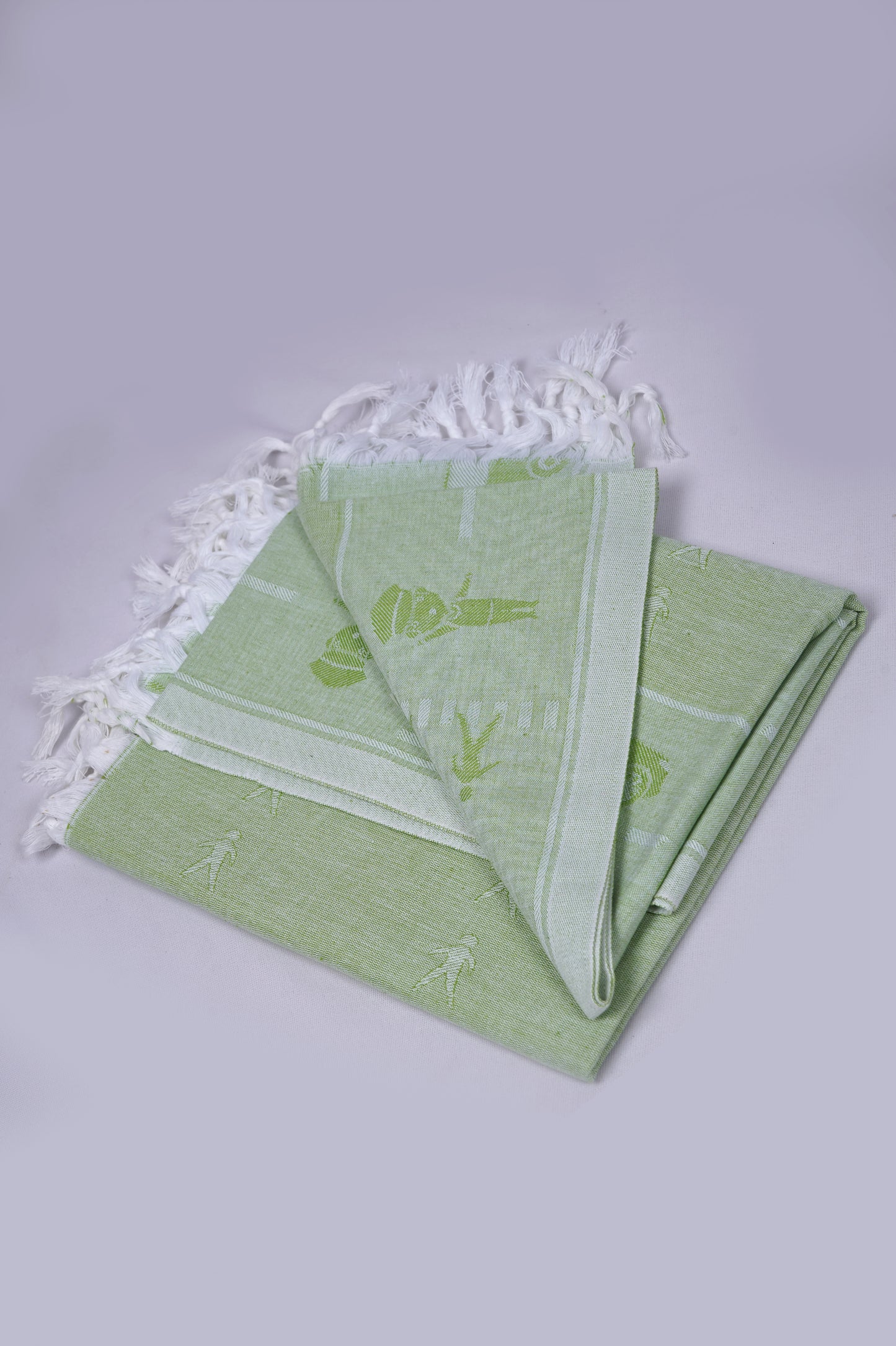 JACQU COTTON COTTON - CBT-19 BATH TOWEL - 30X60 - GREEN