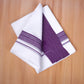 FCD-580 W/D DHOTI 3.80 MTR - Dark Purple