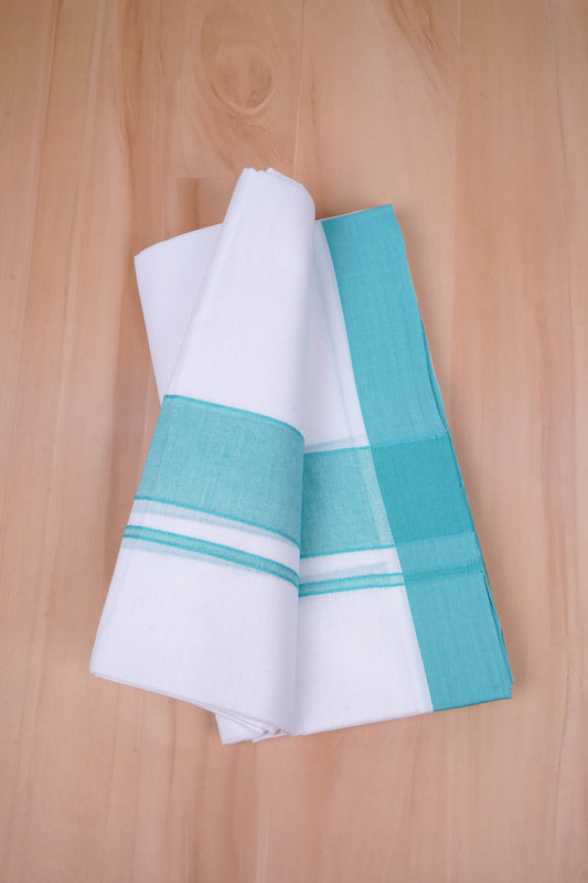 FCD-04 W/D DHOTI 4.00 MTR-Blue 2