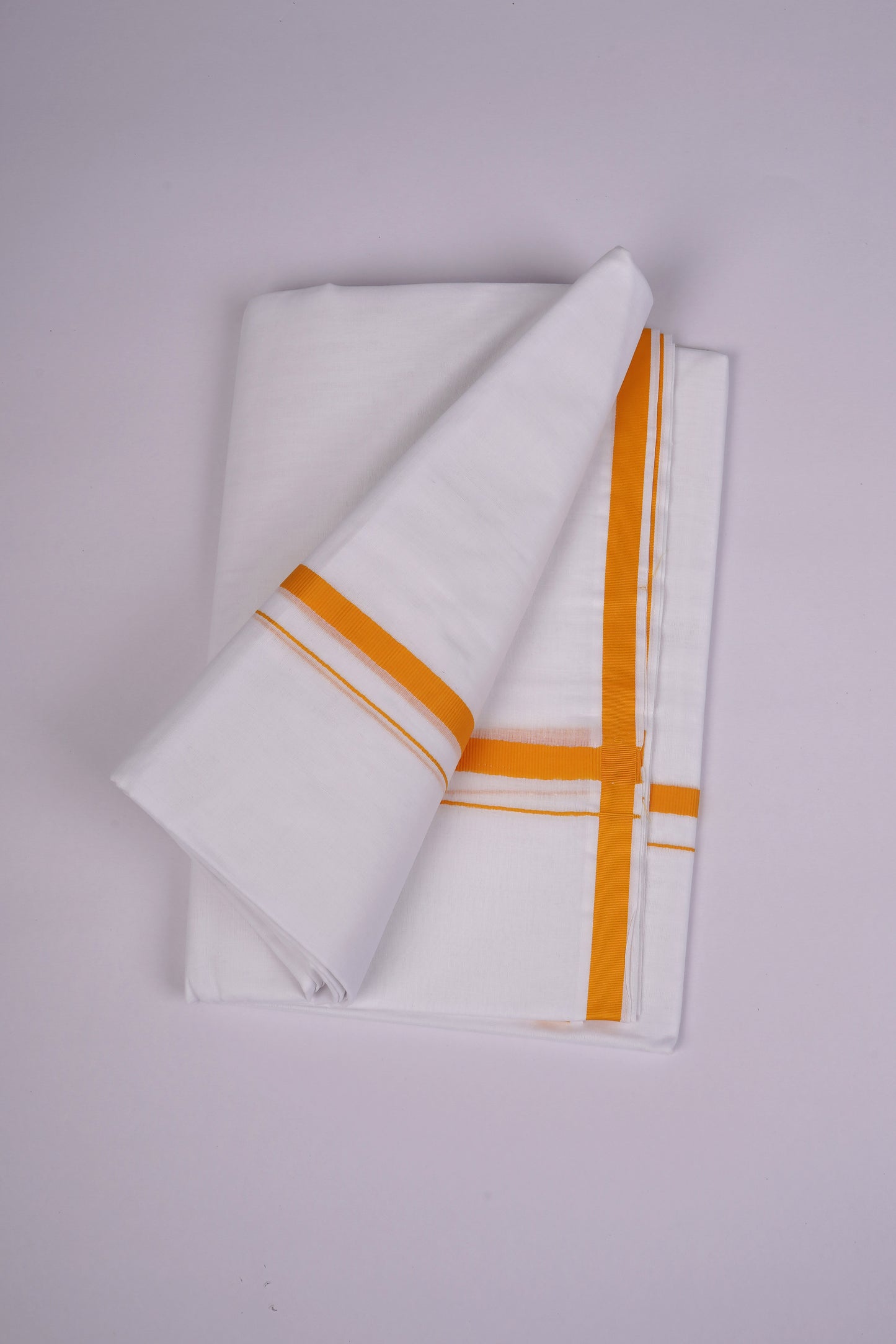 HD-28 W/D DHOTI  3.80 MTR-YELLOW