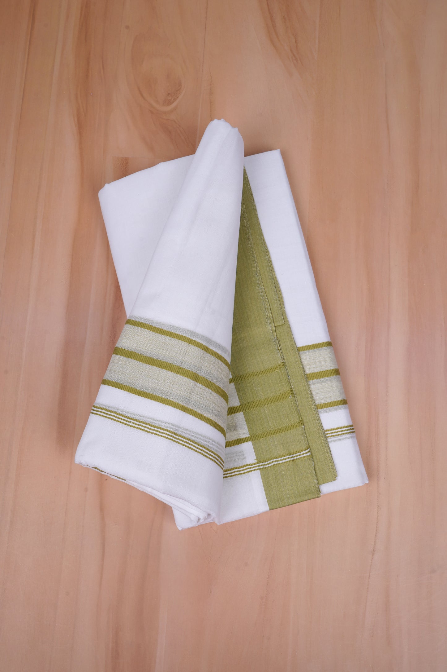 FCD-393 W/D DHOTI 3.80 MTR-Green